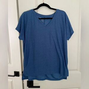 Blue Maurices Swiss Dot  Tee